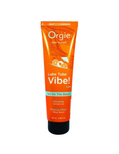 ORGIE LUBE TUBE VIBE SEX ON THE BEACH KISSABLE INTIMATE GEL LOW TINGLING 100 ML 2
