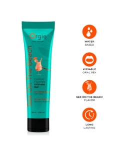 ORGIE LUBE TUBE COCKTAIL SEX ON THE BEACH KISSABLE WATER BASED INTIMATE GEL 100 ML