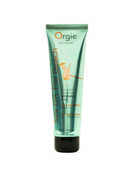 ORGIE LUBE TUBE COCKTAIL SEX ON THE BEACH KISSABLE WATER BASED INTIMATE GEL 100 ML