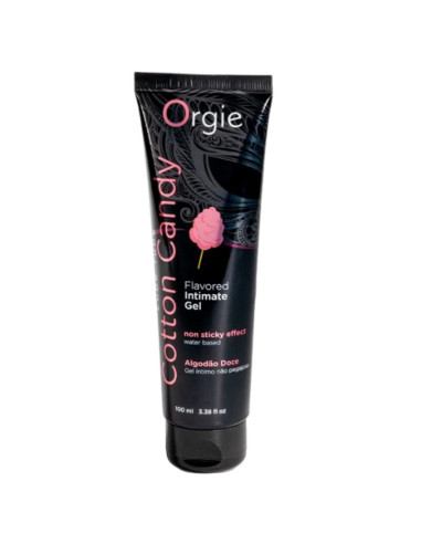 ORGIE LUBE TUBE COTTON CANDY KISSABLE WATER BASED INTIMATE GEL 100 ML