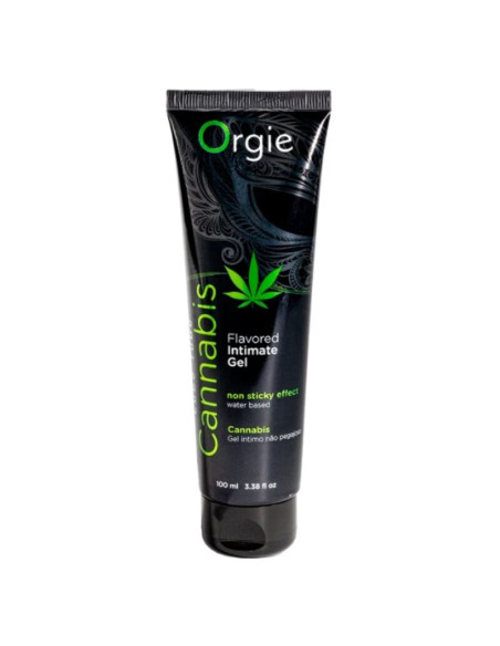 ORGIE LUBE TUBE CANNABIS KISSABLE WATER BASED INTIMATE GEL 100 ML