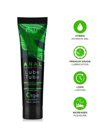 ORGIE LUBE TUBE ANAL SENSITIVE HYBRID INTIMATE GEL FOR ANAL SEX 100 ML