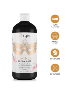 ORGIE NORIPLAY ULTRA SLIDE BODY TO BODY NURU MASSAGE GEL 500 ML