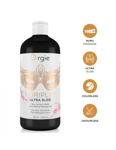 ORGIE NORIPLAY ULTRA SLIDE BODY TO BODY NURU MASSAGE GEL 500 ML