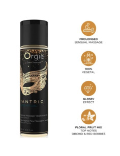 ORGIE TANTRIC LOVE RITUAL SENSUAL MASSAGE VEGETAL OIL 200 ML