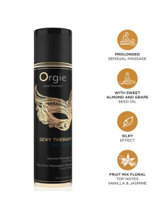 ORGIE SEXY THERAPY THE SECRET SENSUAL MASSAGE OIL 200 ML