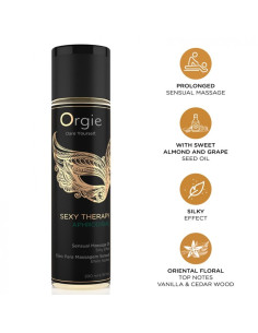ORGIE SEXY THERAPY APHRODISIAC SENSUAL MASSAGE OIL 200 ML