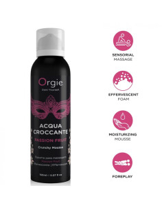 ORGIE ACQUA CROCCANTE PASSION FRUIT CRUNCHY MASSAGE MOUSSE 150 ML