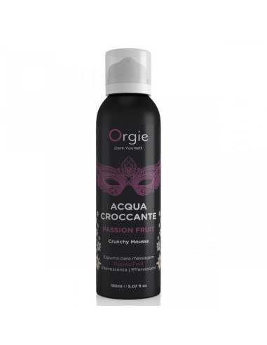 ORGIE ACQUA CROCCANTE PASSION FRUIT CRUNCHY MASSAGE MOUSSE 150 ML