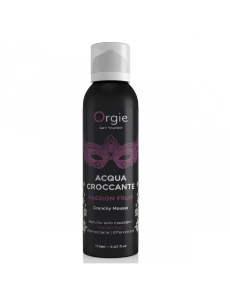 ORGIE ACQUA CROCCANTE PASSION FRUIT CRUNCHY MASSAGE MOUSSE 150 ML