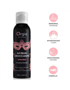 ORGIE ACQUA CROCCANTE SAKURA CRUNCHY MASSAGE MOUSSE 150 ML