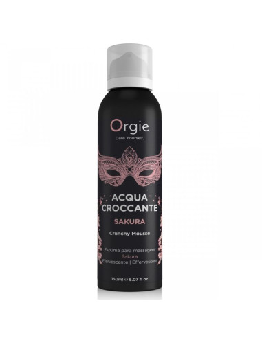 ORGIE ACQUA CROCCANTE SAKURA CRUNCHY MASSAGE MOUSSE 150 ML