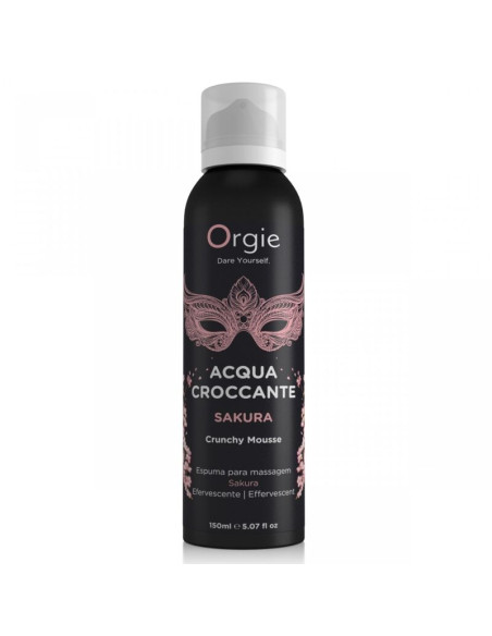 ORGIE ACQUA CROCCANTE SAKURA CRUNCHY MASSAGE MOUSSE 150 ML