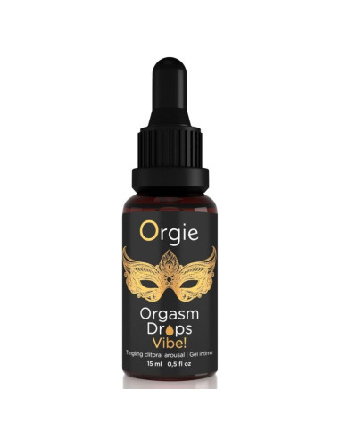 ORGIE ORGASM DROPS VIBE VIBRATING CLITORAL AROUSAL 15 ML