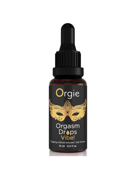 ORGIE ORGASM DROPS VIBE VIBRATING CLITORAL AROUSAL 15 ML