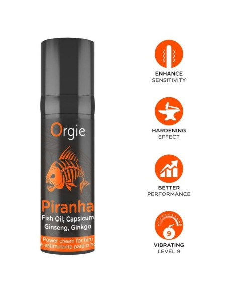 ORGIE PIRANHA POWER CREAM FOR HIM 15 ML