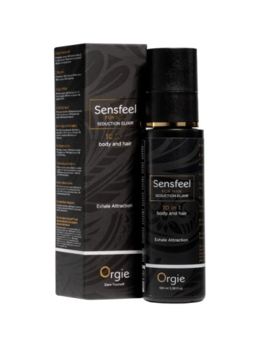 ORGIE SENSFEEL FOR MAN SEDUCTION ELIXIR 10 IN 1 BODY AND HAIR 100 ML