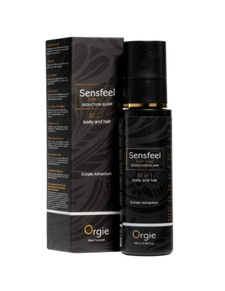 ORGIE SENSFEEL FOR MAN SEDUCTION ELIXIR 10 IN 1 BODY AND HAIR 100 ML