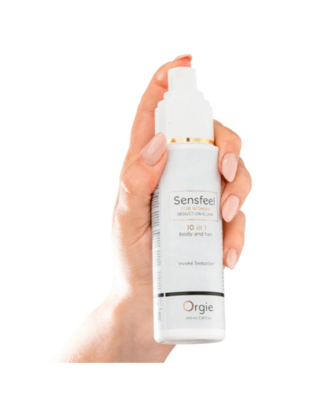 ORGIE SENSFEEL FOR WOMAN SEDUCTION ELIXIR 10 IN 1 BODY AND HAIR 100 ML