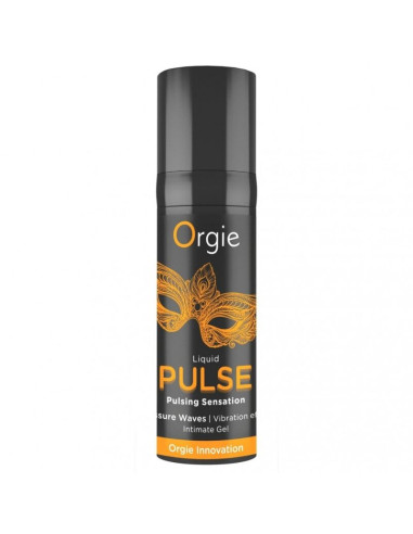 ORGIE PULSE KISSABLE PULSING SENSATION INTIMATE GEL 15 ML