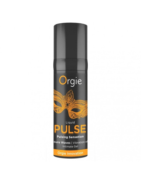 ORGIE PULSE KISSABLE PULSING SENSATION INTIMATE GEL 15 ML