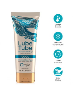 ORGIE LUBE TUBE COOL COOLING WATER BASED INTIMATE GEL 150 ML