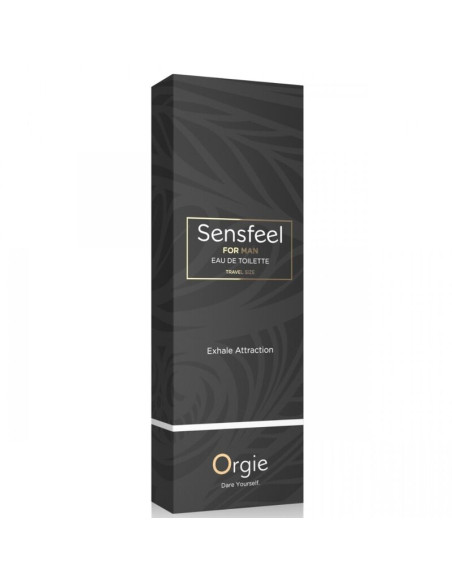 ORGIE SENSFEEL EAU DE TOILETTE WITH PHEROMONE BOOSTER TRAVEL SIZE FOR MEN 10 ML