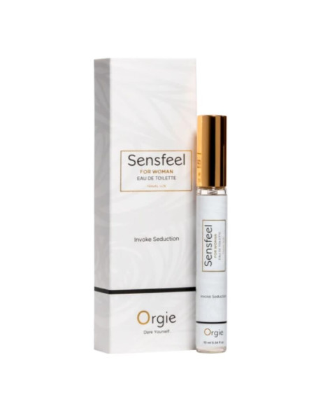 ORGIE SENSFEEL EAU DE TOILETTE WITH PHEROMONE BOOSTER TRAVEL SIZE FOR WOMEN 10 ML