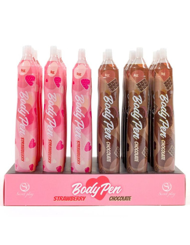 SECRET PLAY BODY PEN DISPLAY 24 UNITS