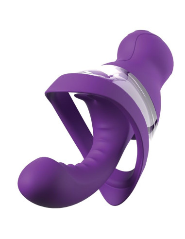 FANTASY FOR HER VELOURA TOUCH G SPOT PLEASURE PUMP PURPLE G SPOT INTIMATE PUMP