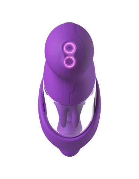 FANTASY FOR HER VELOURA TOUCH G SPOT PLEASURE PUMP PURPLE G SPOT INTIMATE PUMP