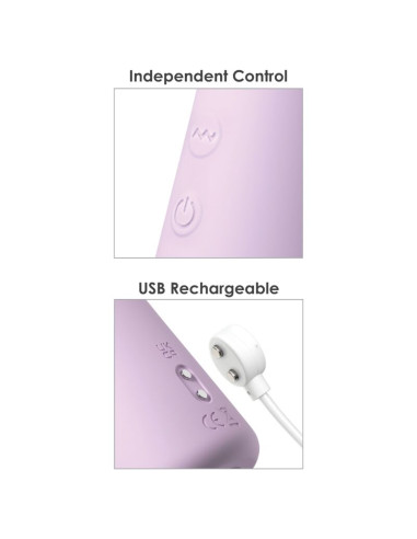 FANTASY FOR HER FANTASY TWIST VIBRATOR TWISTMOTION WITH ROTATION AND PUSHING PURPLE