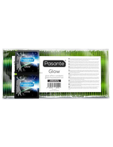 PASANTE GLOW CONDOMS BAG 144 UNITS BAG