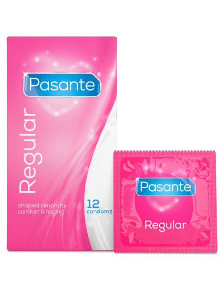 PASANTE REGULAR CONDOMS 12 PACK