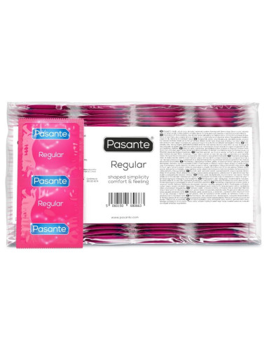 PASANTE CONDOM REGULAR RANGE 144 UNITS