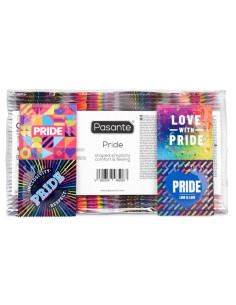 PASANTE FORMAT GAY PRIDE 144 PACK CONDOMS BAG