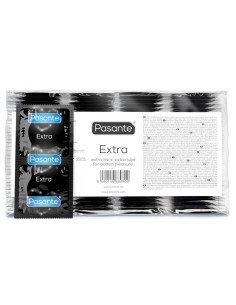 PASANTE EXTRA EXTRA THICK CONDOMS 144 UNITS BAG