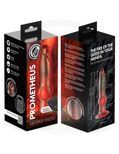 EPIC PROMETHEUS TITAN FLAME RECHARGEABLE REMOTE CONTROL DILDO