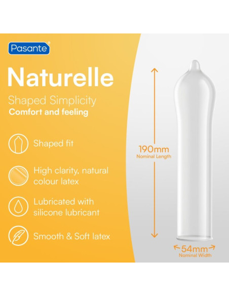 PASANTE NATURELLE CONDOM 3 PACK