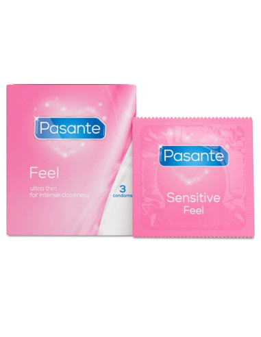 PASANTE CONDOMS SENSITIVE ULTRA THIN 3 UNITS