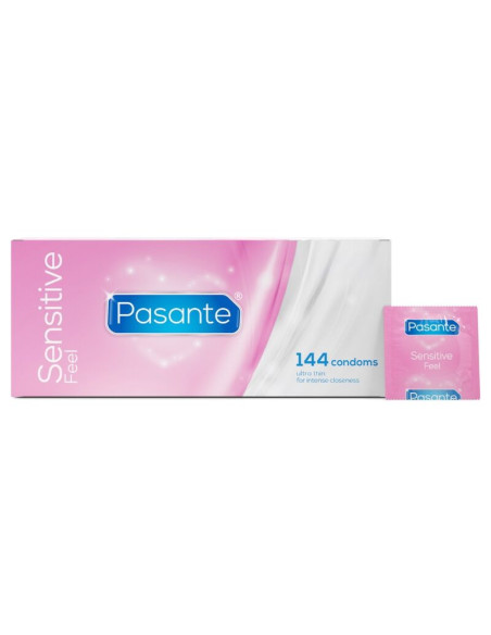PASANTE SENSITIVE ULTRAFINE CONDOMS 144 UNITS