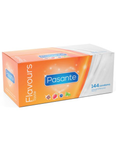 PASANTE CONDOMS FLAVORS 144 UNITS
