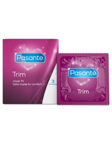 PASANTE THIN TRIM MS THIN CONDOM 3 UNITS