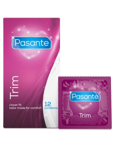 PASANTE THIN TRIM MS CONDOMS 12 UNITS