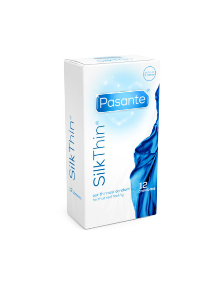 PASANTE CONDOMS SILK MS FINE 12 UNITS