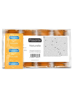 PASANTE CONDOMS NATURELLE BAG 144 UNITS BAG