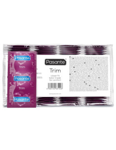 PASANTE CONDOMS TRIM CLOSER FIT BAG 144 UNITS