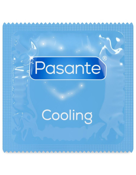 PASANTE CONDOMS COOLING EFFECT BAG 144 UNITS