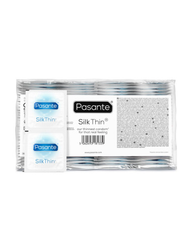 PASANTE CONDOMS SILK THINEST 144 UNITS