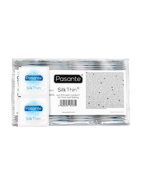 PASANTE CONDOMS SILK THINEST 144 UNITS
